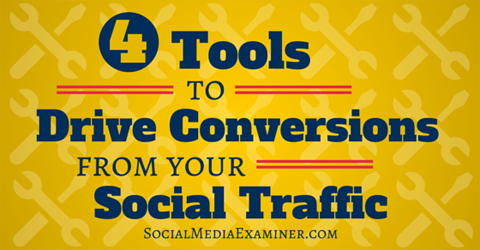 outils pour générer des conversions grâce au trafic social