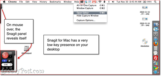 Capture Snagit pour Mac tout-en-un