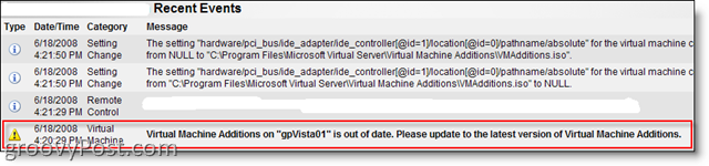 Installer des compléments de machine virtuelle pour MS Virtual Server 2005 R2