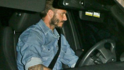 La licence de David Beckham a été confisquée!
