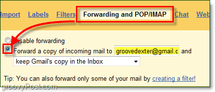 transférez le courrier de votre boîte spam permanente vers votre adresse e-mail réelle sans risquer de compromettre votre confidentialité.