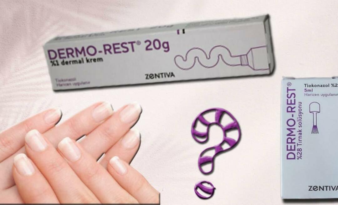 Qu'est-ce que la crème dermo-reste, à quoi sert-elle? Quels sont les effets secondaires? Utilisation du dermo-rest !