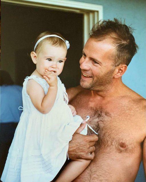 Bruce Willis et sa fille Rumer Willis