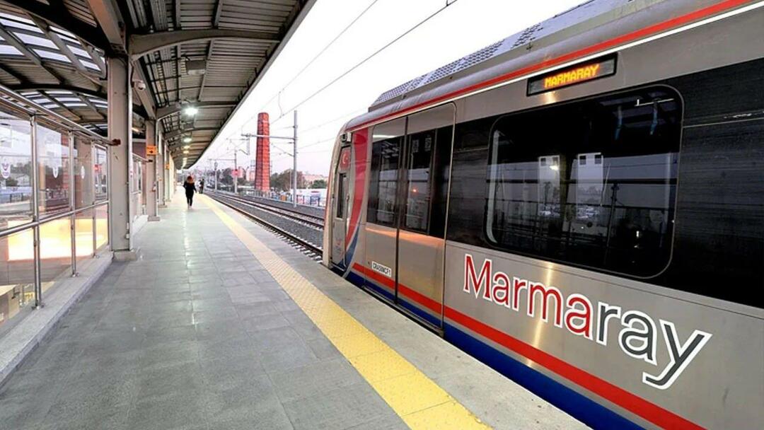 Détails sur les temps des voyages de Marmaray