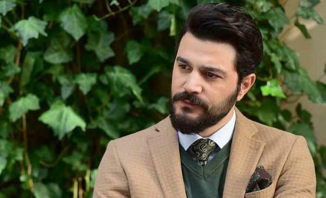 L'acteur Burak Sevinç s'est rebellé contre l'industrie! "C'est impoli"