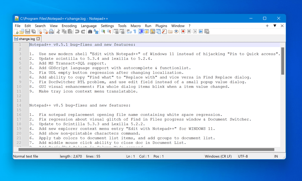 Comment faire de Notepad++ l'éditeur de texte par défaut dans Windows 11