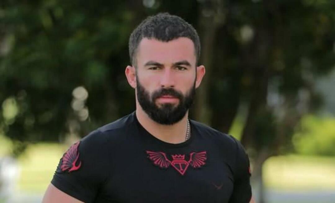 L'AFAD a entendu l'appel à l'aide de Turabi, l'ancien champion de Survivor! 