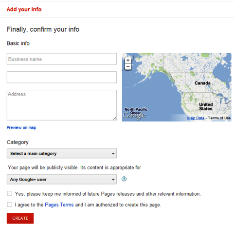 Pages Google+ - Entreprises et adresses locales