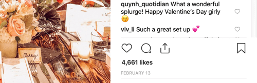 Comment recruter des influenceurs sociaux rémunérés, exemple de publications d'influenceurs Instagram avec des commentaires et des milliers de likes