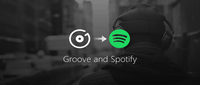 Microsoft Groove Music pour Spotify