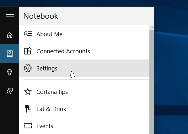 Ordinateur portable Cortana Windows 10