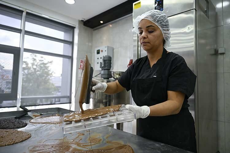 Production de chocolat Yeşim Tekin