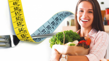 Combien de kilos perdent-ils en 1 semaine? 1 semaine de liste de régimes faciles pour une perte de poids saine