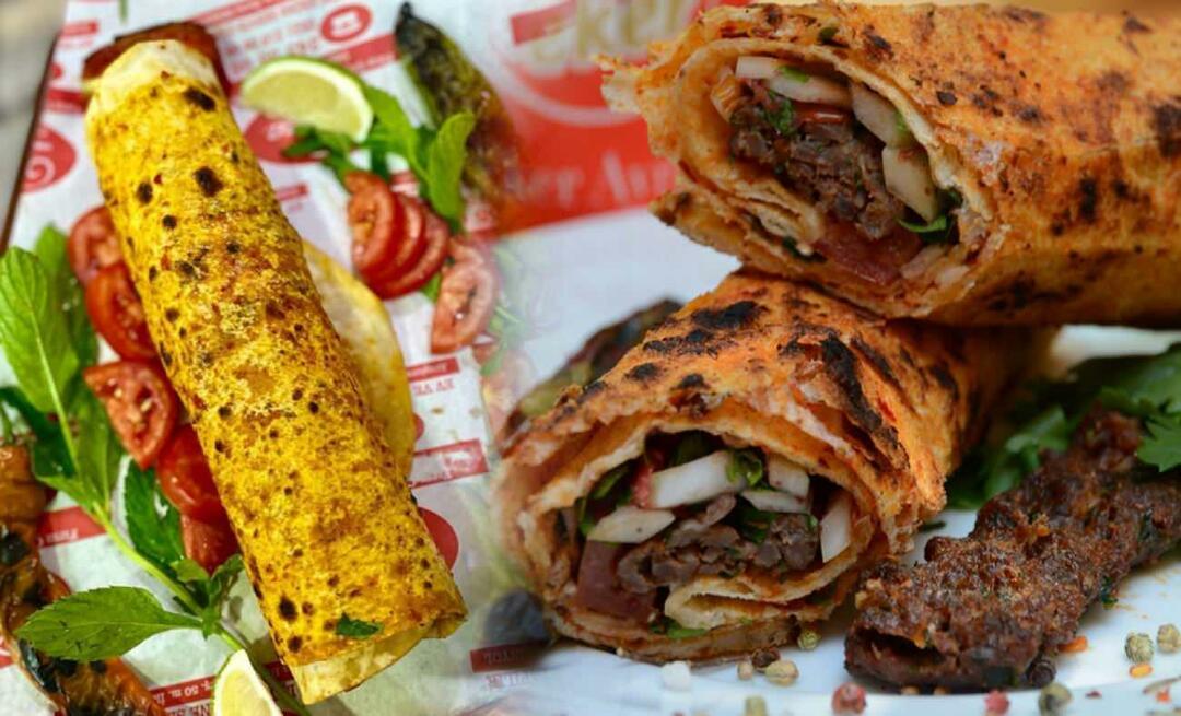 Comment faire le fameux Harbiye Kebab de Hatay? Qu'est-ce que le Harbiye Wrap ?