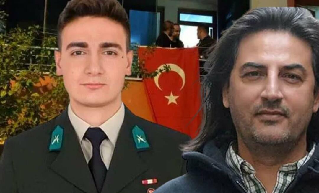 Le martyr Yusuf Ataş a mis le feu aux cœurs! Le chanteur Çelik a réclamé le dernier souhait du martyr