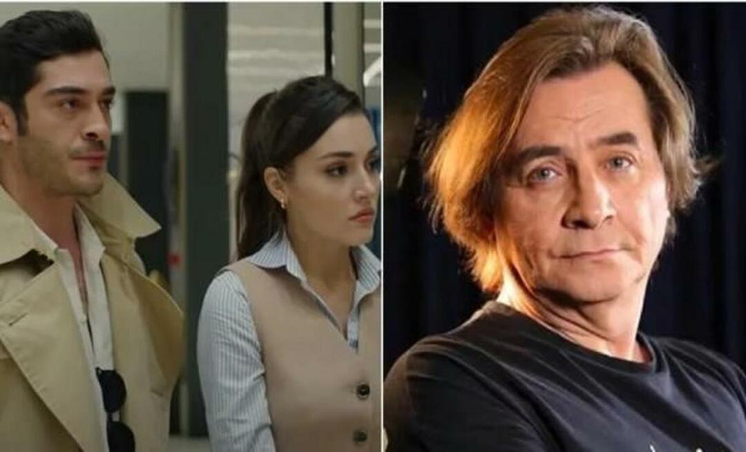 Armağan Çağlayan a réagi à la série télévisée 