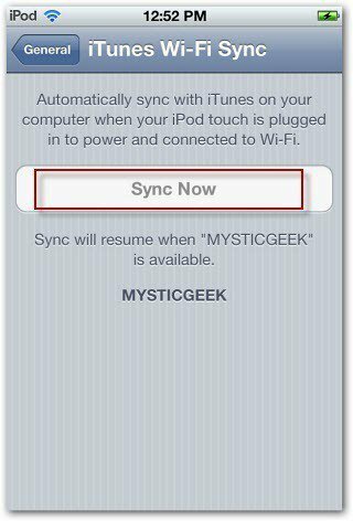synchronisation iTunes