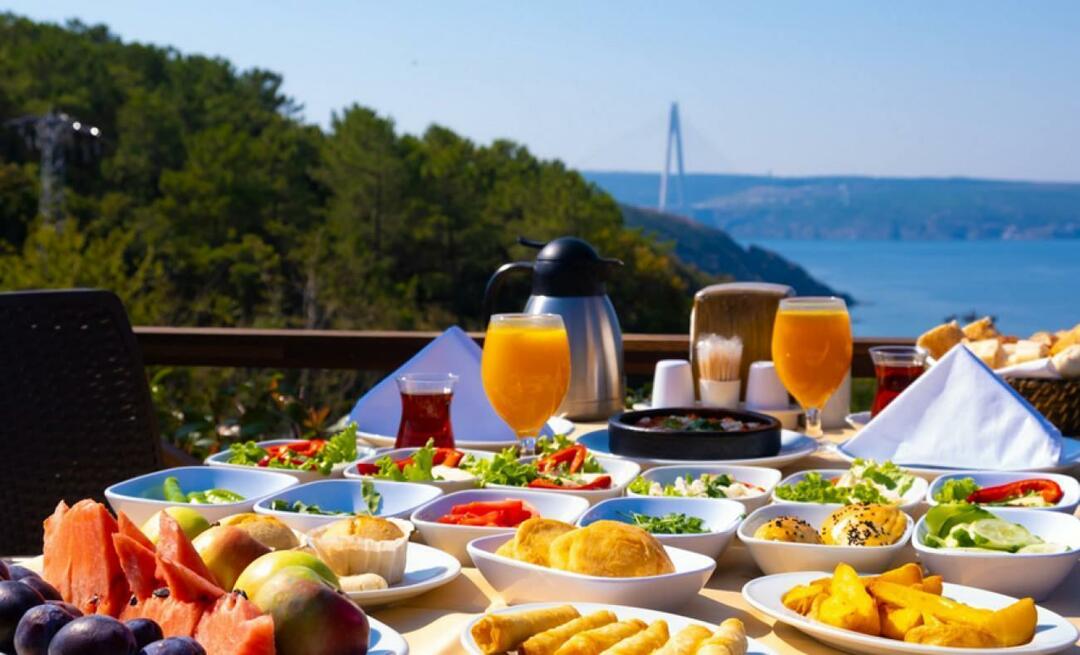 Où sont les meilleurs endroits pour prendre le petit-déjeuner à Istanbul? Où prendre le petit-déjeuner à Istanbul ?