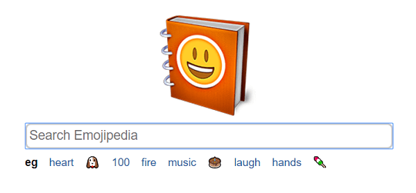 Emojipedia est un moteur de recherche d'émojis.