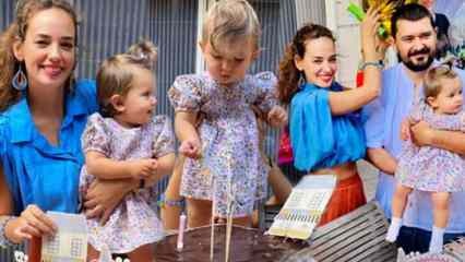 La fille de Seda Bakan, Leyla, a 1 an! Le gâteau d'anniversaire était l'événement ...