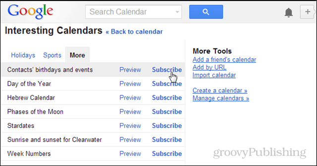 Comment copier les anniversaires des contacts dans votre calendrier Google