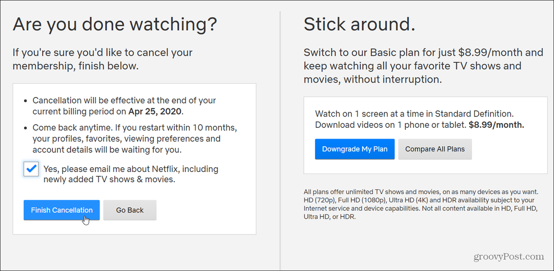 Comment annuler votre abonnement à Netflix