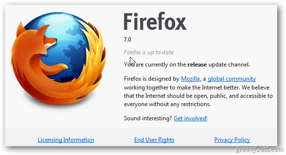 Mozilla Firefox 7.0: disponible dès maintenant avec des ajustements de sécurité et de performances promis