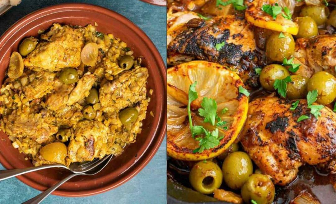 Comment faire du poulet marocain? Recette de poulet marocain pour ceux qui recherchent un goût différent !