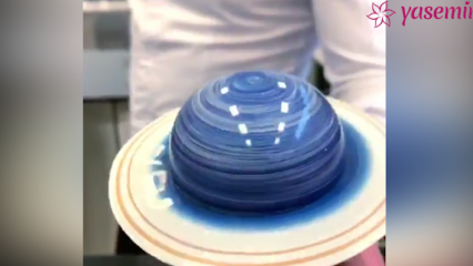 Le célèbre pâtissier Amaury Guichon a créé la planète Saturne!
