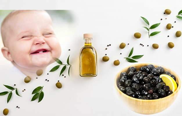 Utilisation d'olive chez les nourrissons