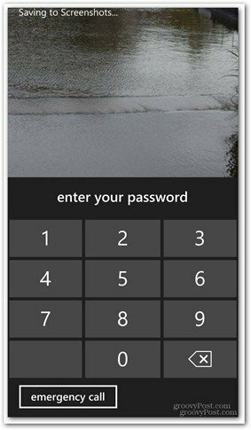 Windows Phone 8 personnaliser l'écran de verrouillage avec mot de passe