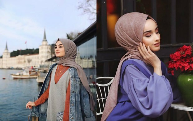 modèles de châle hijab