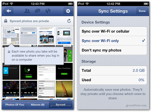 Comment utiliser Facebook Photo Sync sur Android et iOS