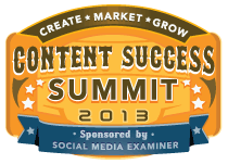 content success sommet 2013