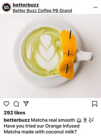 Comment vendre plus de produits sur Instagram, exemple de photo stylisée 2.