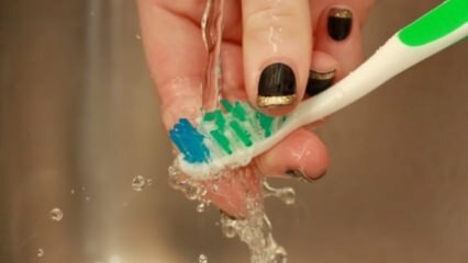 Comment se fait le nettoyage des brosses à dents? Nettoyage complet de la brosse à dents