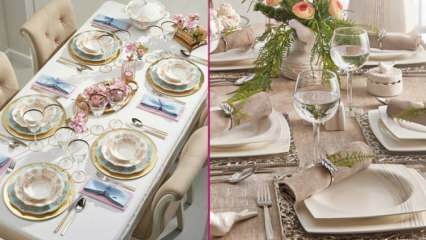 Les suggestions de décoration les plus élégantes pour les tables iftar
