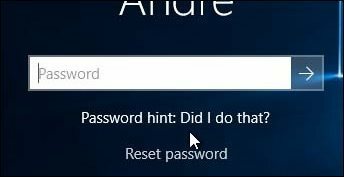 question secrète de mot de passe