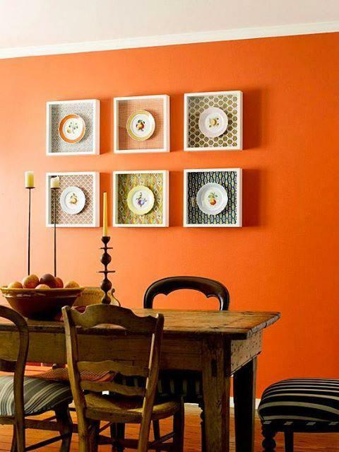 Utilisation de la couleur orange dans la décoration de la maison 