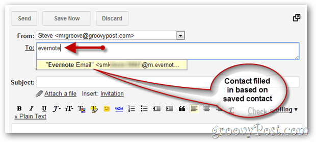 Comment utiliser le courrier électronique pour envoyer des informations à votre ordinateur portable Evernote