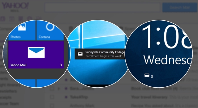 L'application Yahoo Mail pour Windows 10 cessera de fonctionner la semaine prochaine