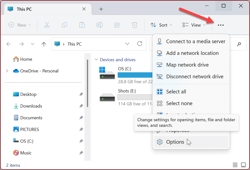 Comment réparer un menu d'accès rapide manquant sur Windows 11