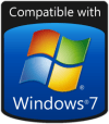 Windows 7 32 bits et 64 bits est compatible en conséquence