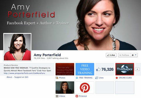page facebook amy porterfield