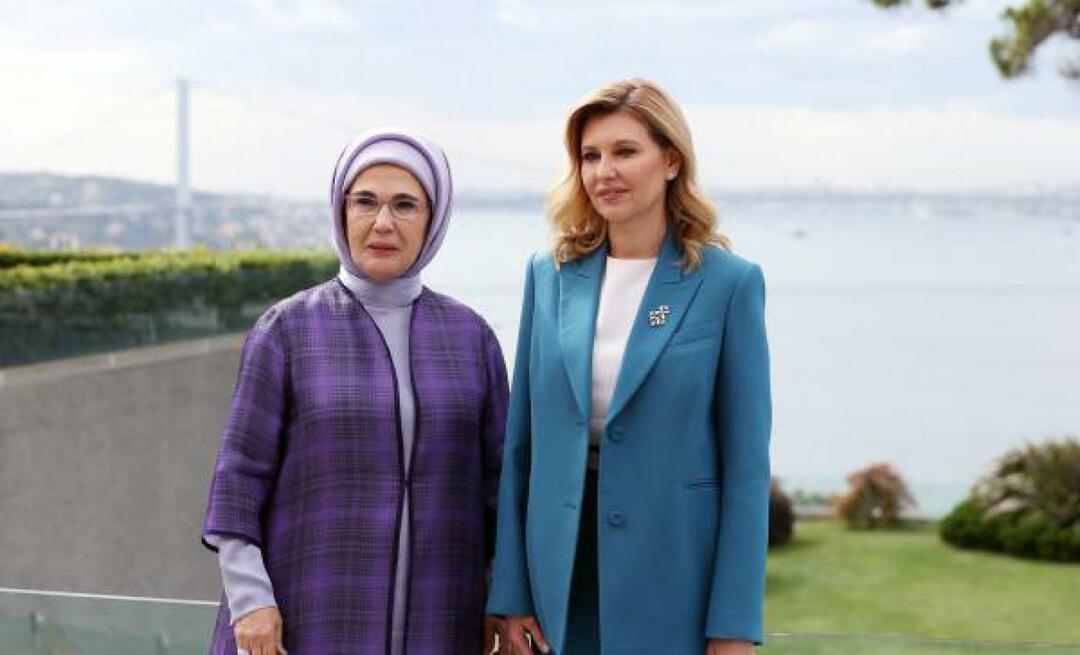 Emine Erdoğan a accueilli Olena Zelenska, l'épouse du président ukrainien !