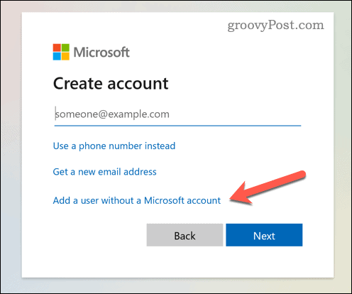 Ajouter un compte d'utilisateur local sur Windows 11