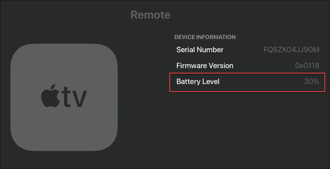 Réparez votre télécommande Apple TV ne fonctionne pas