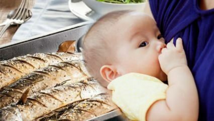 Peut-on manger du poisson pendant l'allaitement?