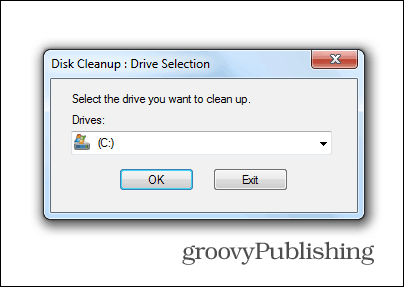 mise à jour de Windows 7 supprimer les anciens fichiers lecteur de système de nettoyage de disque