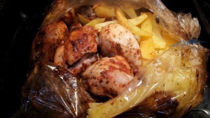 Comment faire du poulet dans un sac four? Dîner de poulet pratique